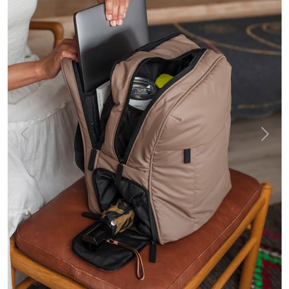 Calpak Luka 15 inch Laptop Backpack Like New - Chocolate